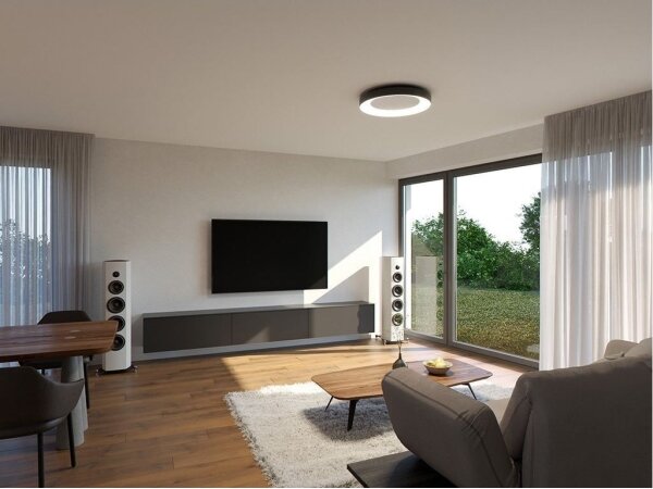 LED2 - LED Stropné svietidlo BELLA LED/40W/230V 3000/4000K čierna