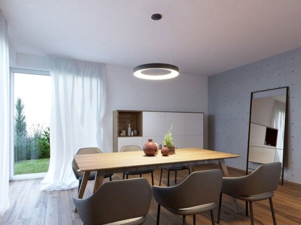 LED2 - LED Luster na lanku BELLA LED/50W/230V 3000/4000K čierna
