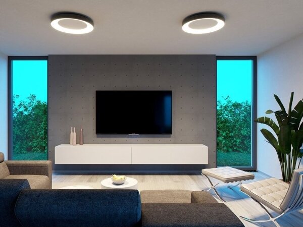 LED2 - LED Stropné svietidlo BELLA LED/40W/230V 3000/4000K čierna