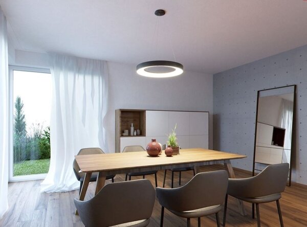 LED2 - LED Luster na lanku BELLA LED/40W/230V 3000/4000K čierna