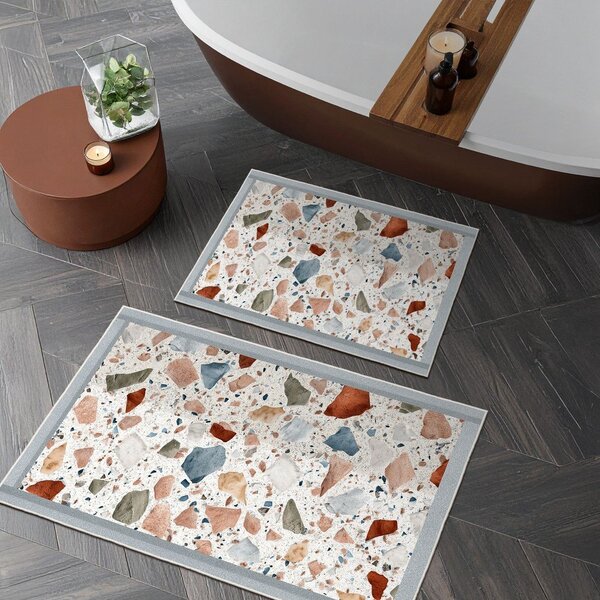 Kúpeľňové predložky v súprave 2 ks 60x100 cm – Foutastic