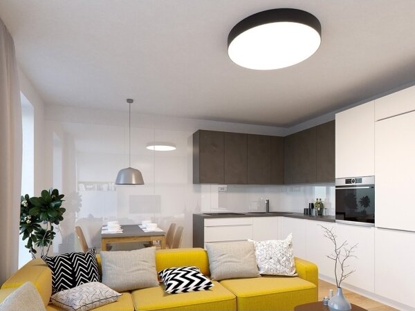 LED2 - LED Stmievateľné stropné svietidlo MONO LED/60W/230V 3000K/4000K čierna