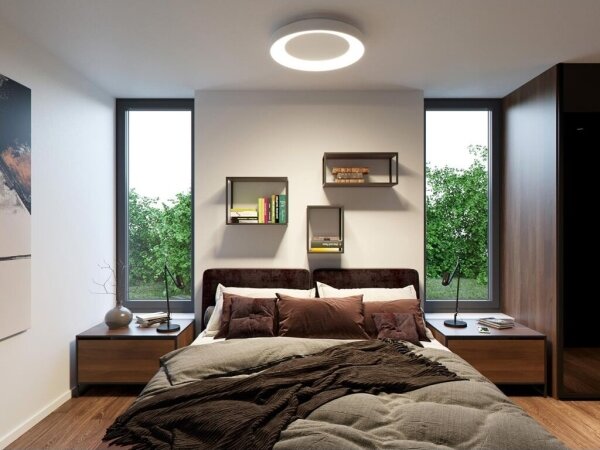 LED2 - LED Stmievateľné stropné svietidlo BELLA LED/80W/230V 3000K/4000K biela