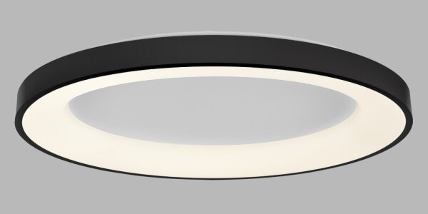LED2 - LED Stmievateľné stropné svietidlo BELLA LED/80W/230V 3000K/4000K čierna