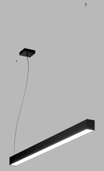 LED2 - LED Luster na lanku NOLI LED/40W/230V 3000K/3500K/4000K čierna