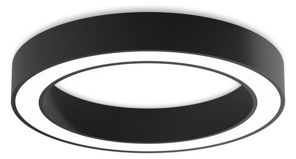 LED2 - LED Stmievateľné stropné svietidlo SATURN LED/50W/230V 3000K/4000K čierna