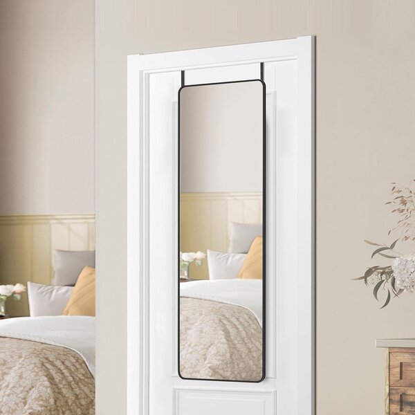 SONGMICS Závesné zrkadlo Layla 120 cm čierne