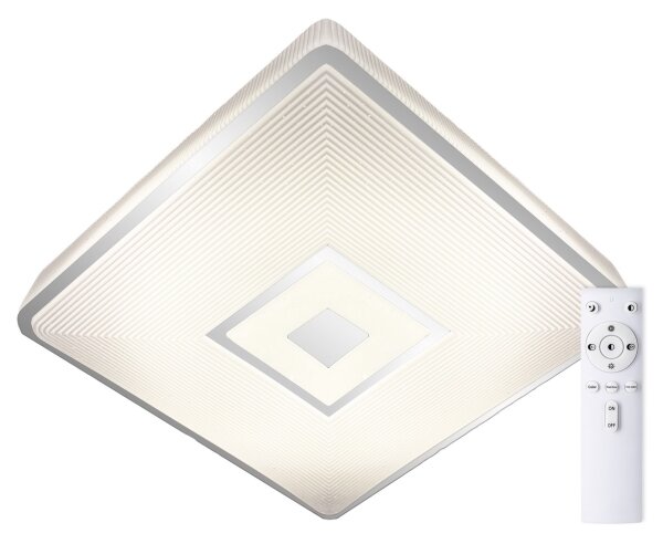 Top Light - LED RGB Stmievateľné stropné svietidlo LED/24W/230V hranatý + DO