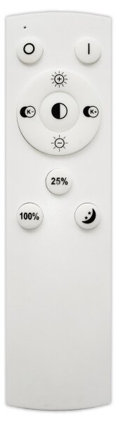Top Light - LED Stmievateľný luster na lanku LED/30W/230V čierna + diaľkové ovládanie