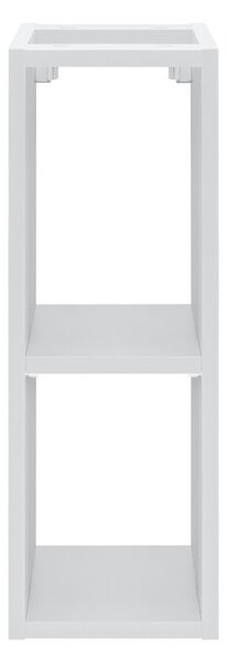 Comad Závesný kúpeľňový regál Iconic 20 cm biely