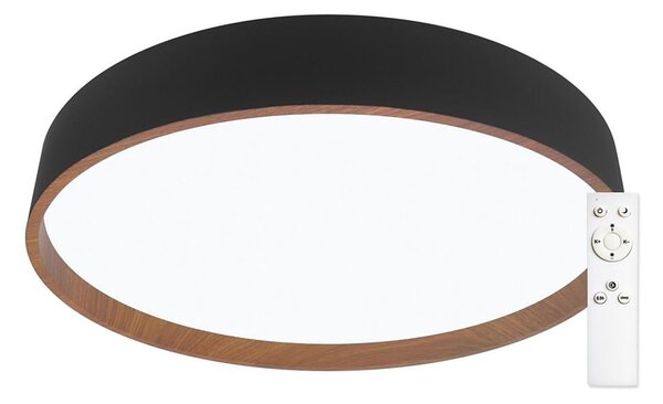 Top Light - LED Stmievateľné stropné svietidlo LED/51W/230V + DO čierna/hnedá