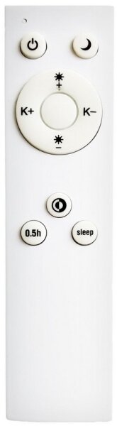 Top Light - LED Stmievateľné stropné svietidlo LED/51W/230V + DO čierna/hnedá
