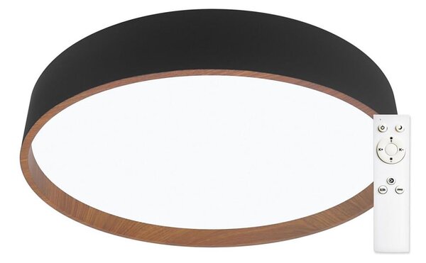 Top Light - LED Stmievateľné stropné svietidlo LED/51W/230V + DO čierna/hnedá