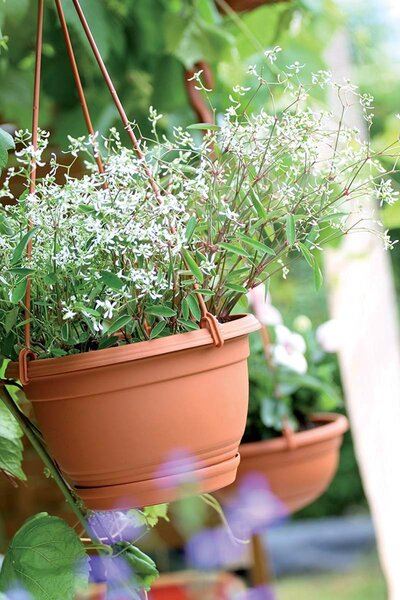 Prosperplast Závesný kvetináč Agro terakota, variant 18 cm