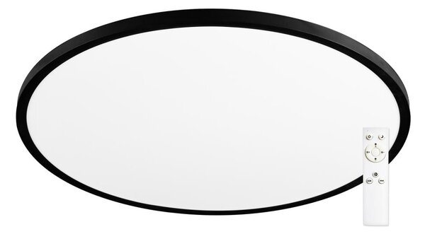 Top Light - LED Stmievateľné stropné svietidlo REVIT LED/70W/230V pr. 75 cm čierna