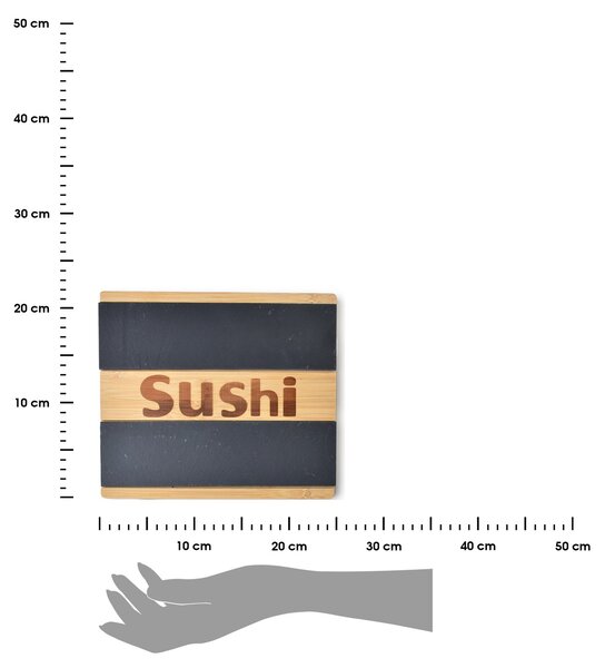 Set na servírovanie sushi Duo sada 5ks