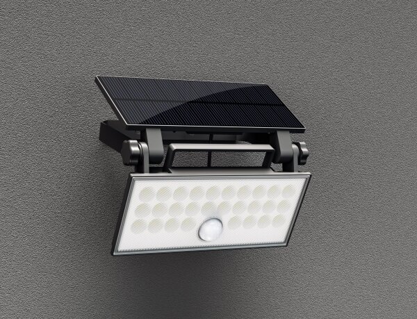 Top Light - LED Solárny nástenný reflektor HELEON PRO LED/8W/3,7V IP65 4000K