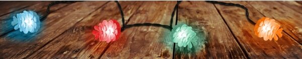 Retlux - LED vonkajší svetelný reťaz 40xLED/15m IP44 viacfarebný