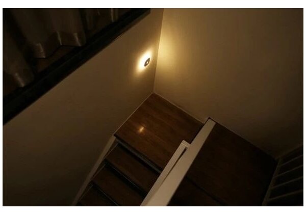 Retlux - LED Orientačné svietidlo so senzorom LED/0,45W/3xAAA 3000K biela