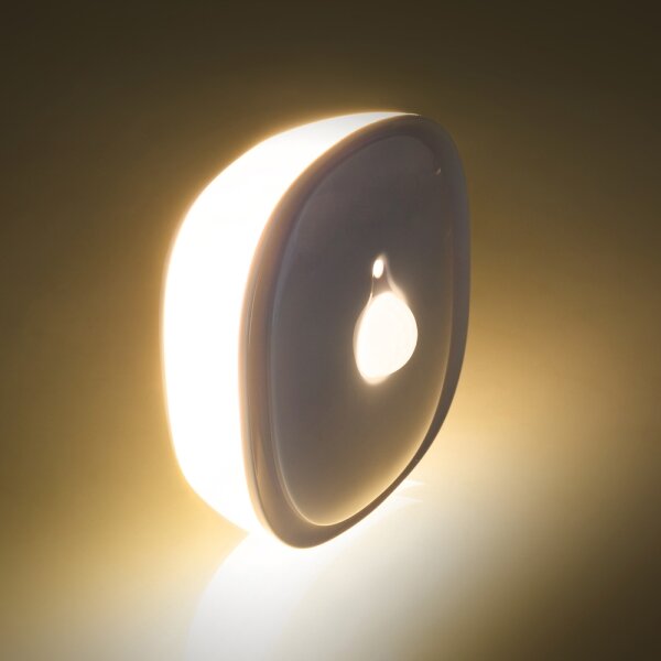 Retlux - LED Orientačné svietidlo so senzorom LED/0,45W/3xAAA 3000K biela