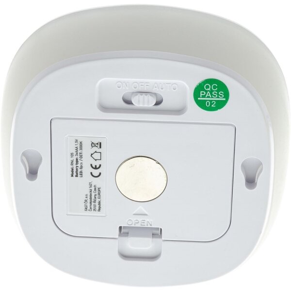 Retlux - LED Orientačné svietidlo so senzorom LED/0,45W/3xAAA 3000K biela