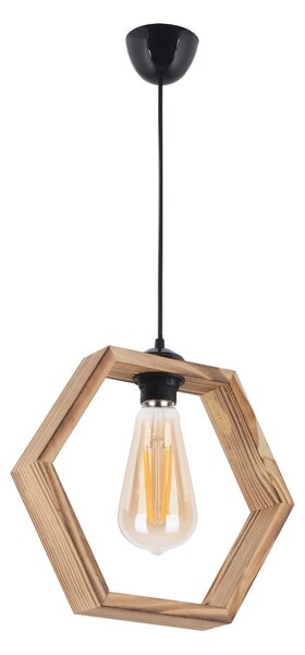 Opviq Závesný luster Hexagon hnedý
