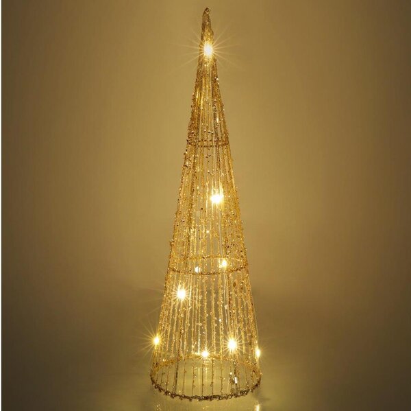 Retlux - LED Vianočná dekorácia LED/2xAA 40 cm kužeľ