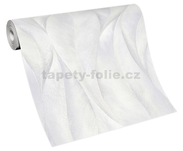 Vliesové tapety na stenu New 21 10148-31, rozmer 10,05 m x 0,53 m, listy sivo-béžové, ERISMANN