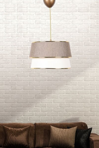 Opviq Závesný luster SH227 béžovo-krémový
