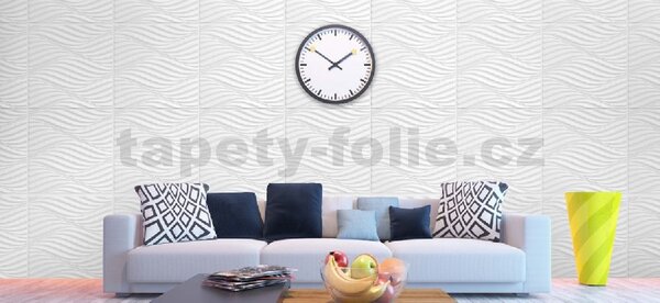 Obkladové panely 3D PVC 11009, rozmer 595 x 595 mm, PORTU 3D, IMPOL TRADE