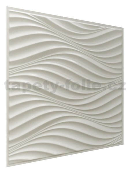 Obkladové panely 3D PVC 11009, rozmer 595 x 595 mm, PORTU 3D, IMPOL TRADE