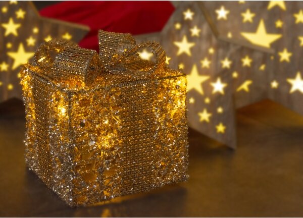 Retlux - LED Vianočná dekorácia LED/2xAA darček
