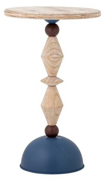 Okrúhly odkladací stolík z jedlového dreva ø 30 cm Mannelli – Bloomingville