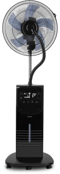 Sencor-Ochladzovač vzduchu s rozprašovačom vody 90W/230V čierna + diaľkové ovládanie