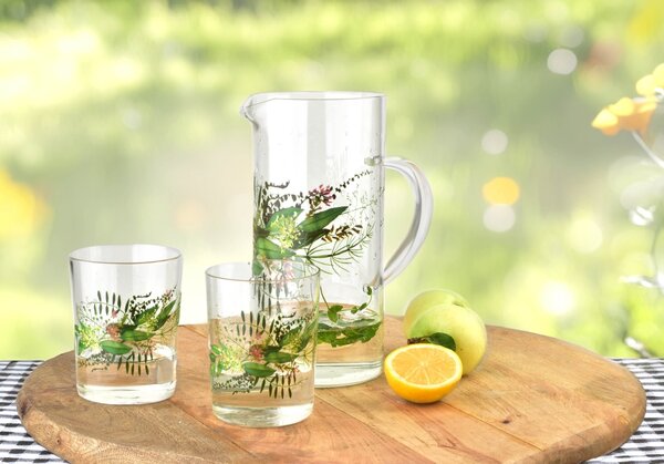 Sklenený pohár Idyllic 420 ml sada 6ks