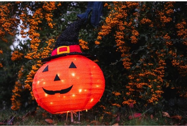 Retlux - LED Vonkajší dekorácia HALLOWEEN LED/3xAA/teplá biela IP44 tekvica