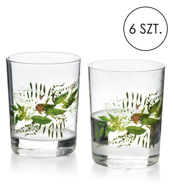 Sklenený pohár Idyllic 420 ml sada 6ks