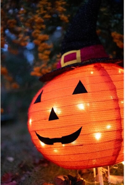 Retlux - LED Vonkajší dekorácia HALLOWEEN LED/3xAA/teplá biela IP44 tekvica