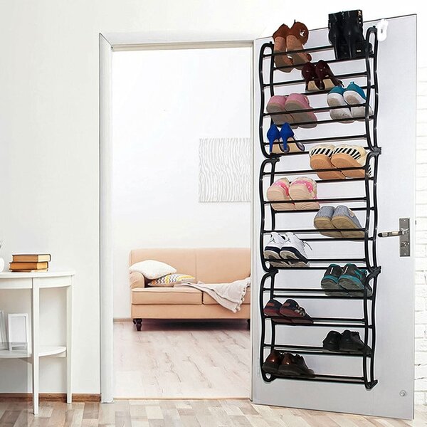 MODERNHOME Závesný organizér na topánky DRABI čierny