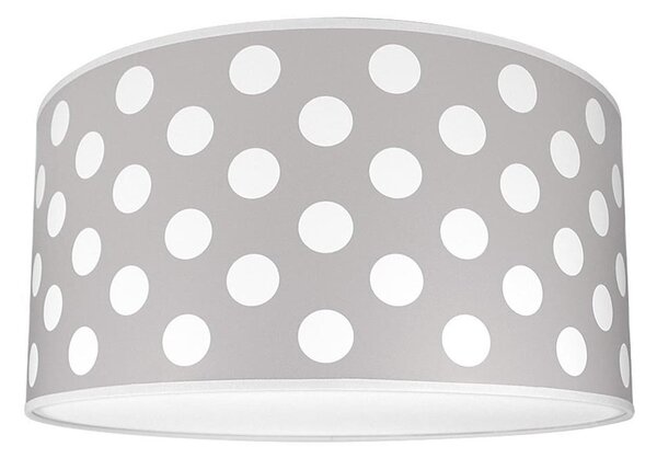Detské stropné svietidlo DOTS GREY 2xE27/60W/230V šedá