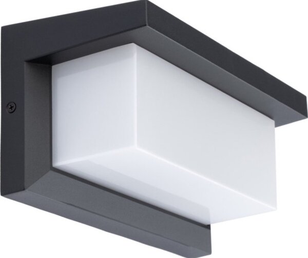 LED Vonkajšie svietidlo so žiarovkou so senzorom súmraku NEELY 1xE27/9W/230V IP54
