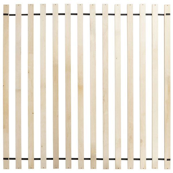 Posteľ svetlobéžová látkové čalúnenie polyester 160 x 200 cm lamelový rošt s čelom moderný tradičný štýl spálňa
