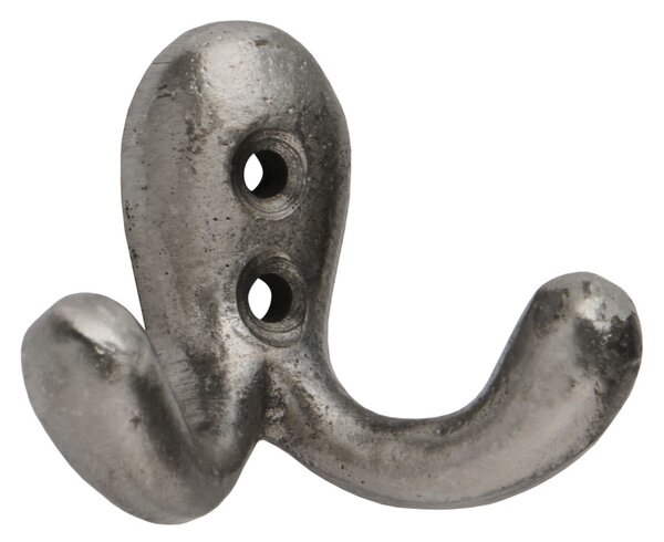 Kovový háčik Double Mini 4 cm