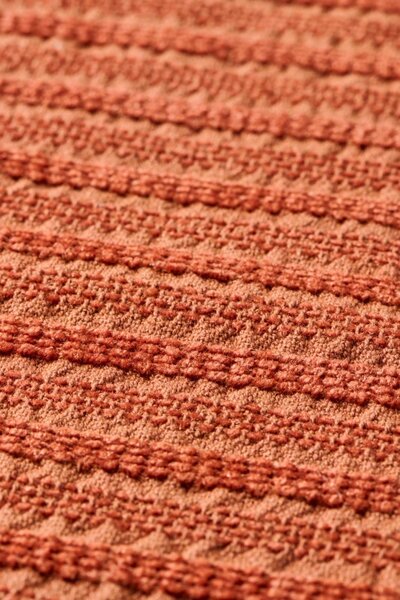 Bavlnený obal na vankúš Rust Stripe 40 × 60 cm