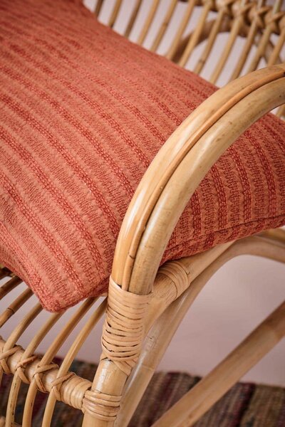 Bavlnený obal na vankúš Rust Stripe 40 × 60 cm