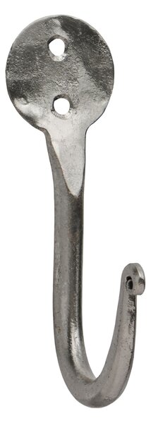 Kovový věšák Silver Single 9,5 cm