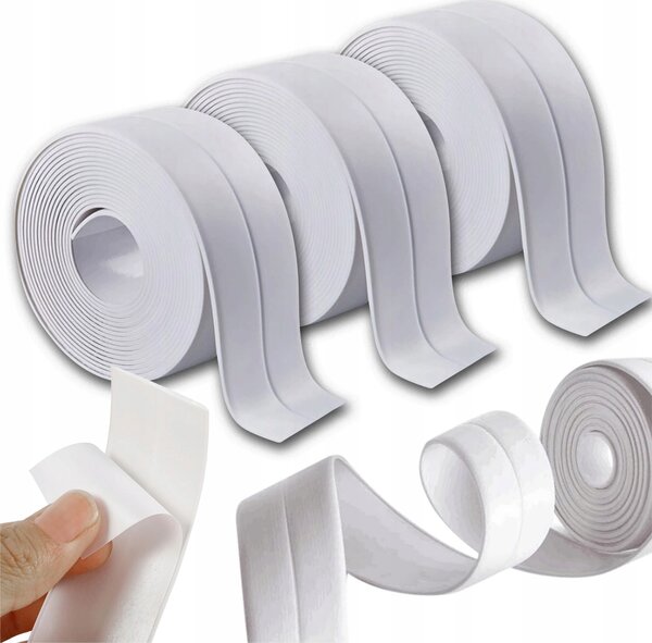 Sada 3 Tesniacich Pásikov Pre Vaňu Sprchovú Vaničku Umývadlo 38 Mm