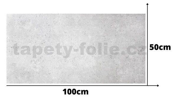 Stropné panely 3D XPS 4114, rozmer 100 cm x 50 cm, BETON svetlo sivý , IMPOL TRADE