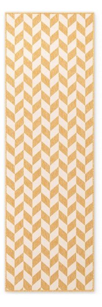 Okrovožltý/krémový vnútorný a vonkajší behúň 80x200 cm Haringey Terrick – Ted Baker