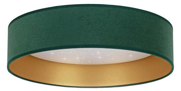 Brilagi - LED Stropné svietidlo VELVET STAR LED/24W/230V pr. 40 cm zelená/zlatá